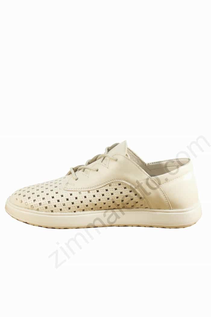 Мокасини шкіряні Exclussve shoes 7990-3 бежеві